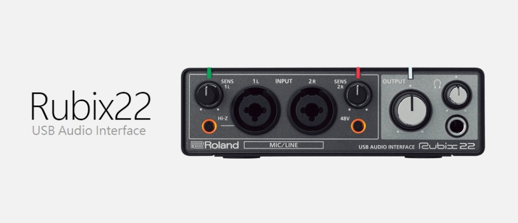 ROLAND Rubix22 錄音介面-金聲樂器音響