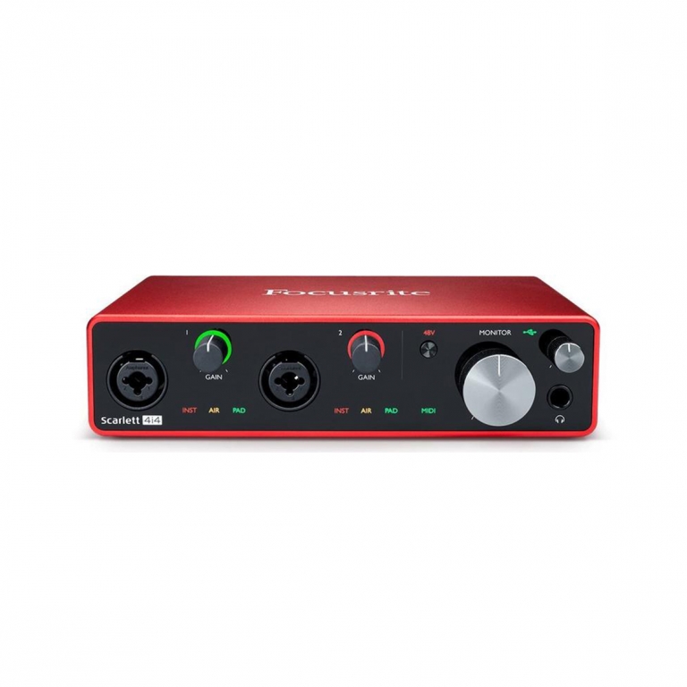 Focusrite Scarlett 4i4 (3rd Gen) 錄音介面 三代