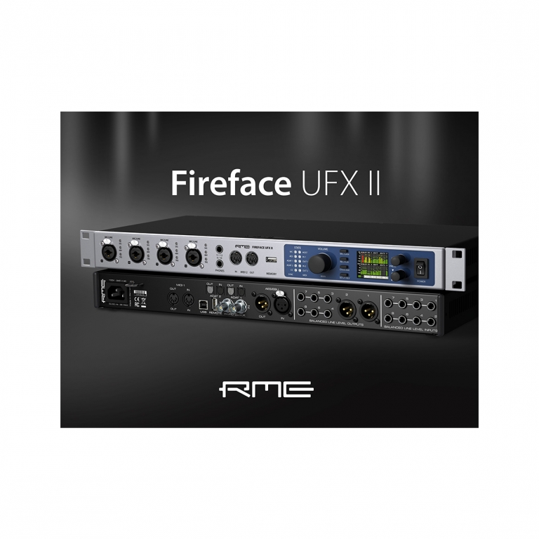 RME FIREFACE UFX II 錄音介面-金聲樂器音響