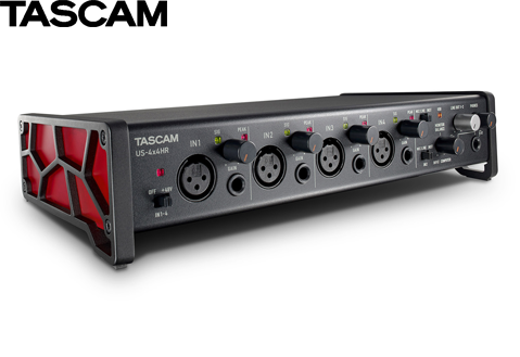 TASCAM US-4X4HR USB 錄音介面 樂器 錄音 聲卡